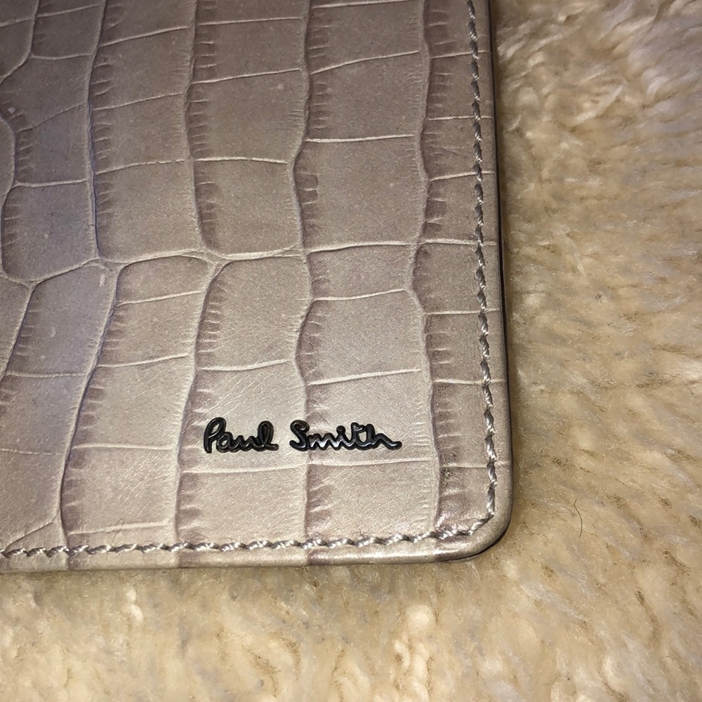 PAUL SMITH GREY ALLIGATOR 🐊 Notebook cover